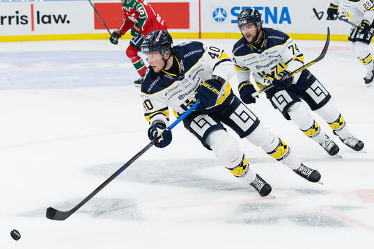 HV71s Oskar Stål-Lyrenäs och Sean Day