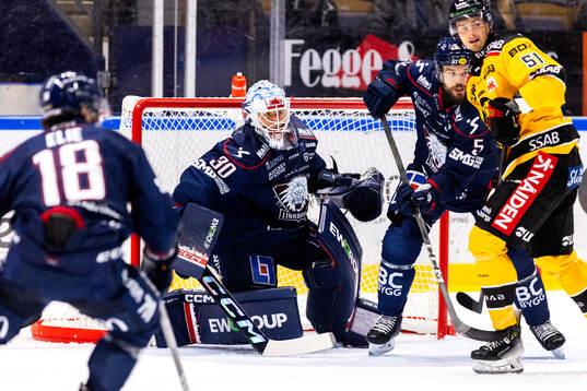 Linköpings målvakt Christian Heljanko och Oscar