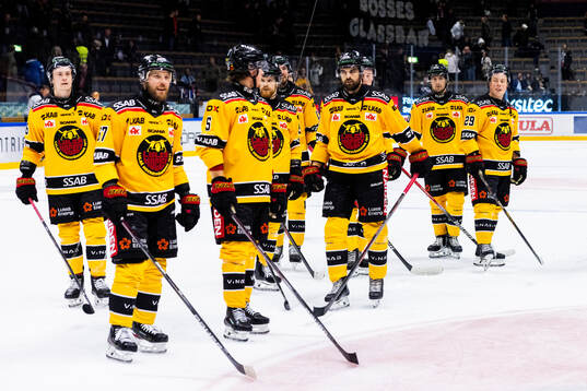 Luleås spelare jublar