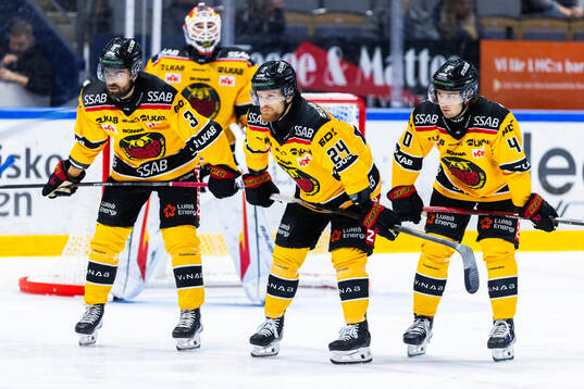 Luleås Frederic Allard, Brendan Shinnimin och David Lilja