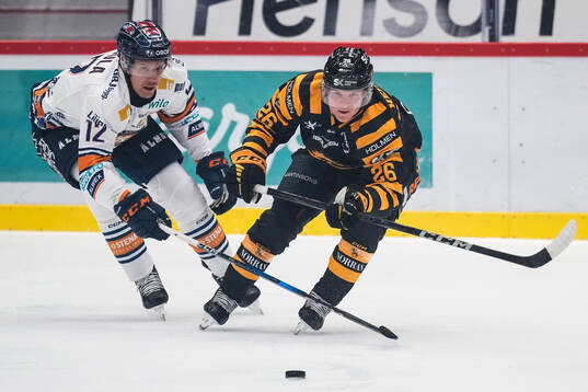 Växjös Otto Koivula och Skellefteås Anton Heikkinen