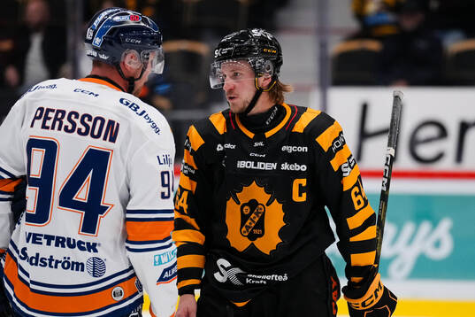 Växjös Joel Persson och Skellefteås Jonathan Pudas