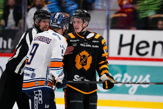 Växjös Victor Stjernborg och Skellefteås Leo Sundqvist