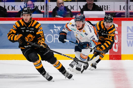 Växjös Victor Stjernborg och Skellefteås Valter Lindberg