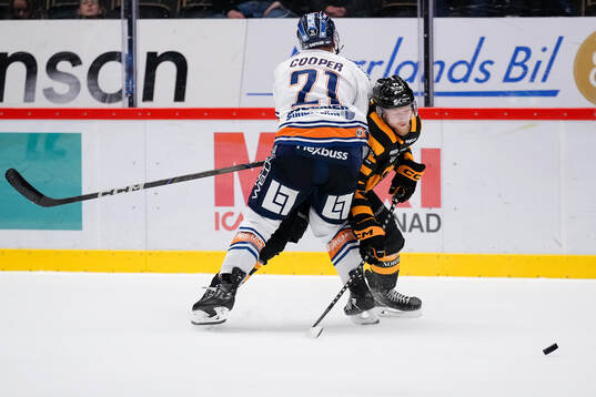 Växjös Brian Cooper och Skellefteås Jonathan Davidsson