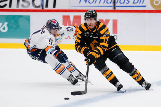 Växjös Emil Sylvegård och Skellefteås Pär Lindholm