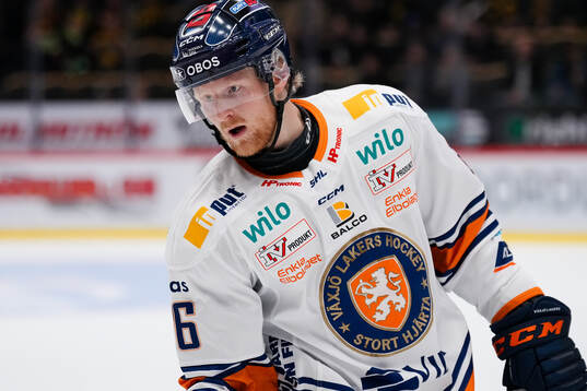 Växjös Joachim Blichfeld deppar