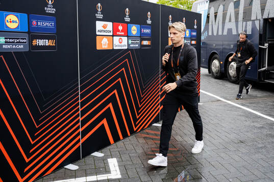 Jens Stryger Larsen of Malmö FF