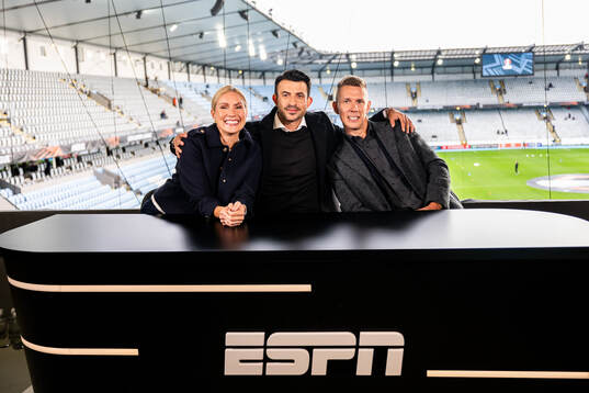 Jessica Almenäs, Behrang Safari and Pontus Wernbloom in