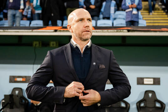 Head coach Henrik Rydström of Malmö FF