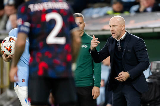 Head coach Henrik Rydström of Malmö FF