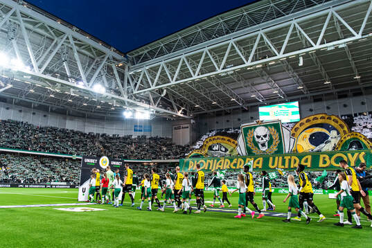 Häckens spelare med knattar
