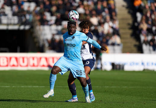 AGF Aarhus, DENMARK - SEPTEMBER 28: Florian Danho of