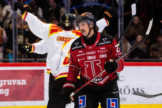 Örebros Hannes Björninen deppar