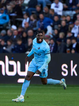 AGF Aarhus, DENMARK - SEPTEMBER 28: Florian Danho of