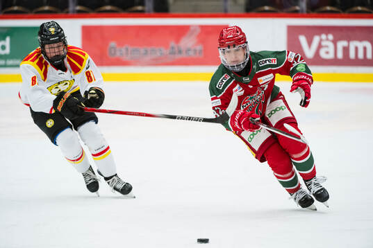 Brynäs Anna Brenkle och Modos Mariam El-Mahmadi