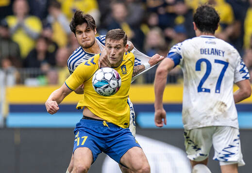 27.10.2024 - 3F Superliga at Brondby Stadium - Brondby IF