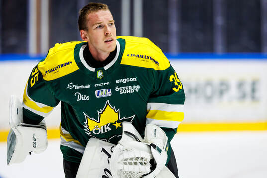 Östersunds målvakt Daniel Rosengren