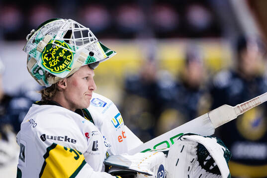 Björklövens målvakt Joona Voutilainen