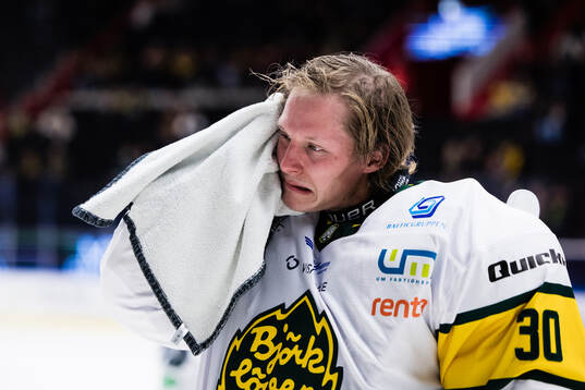 Björklövens målvakt Joona Voutilainen