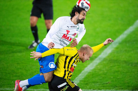 Nosabys Ameer Naji och IFK Hässleholms Alexander
