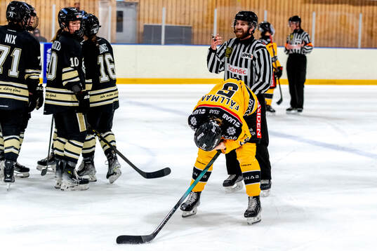 Luleås Johanna Fällman har ont