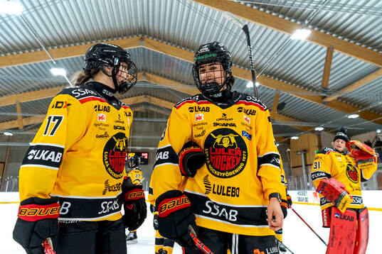 Luleås Erica Rieder och Nadia Mattivi