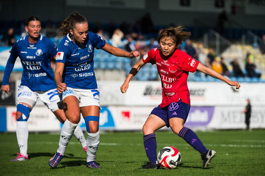 Trelleborgs Athinna Persson Lundgren och Djurgårdens