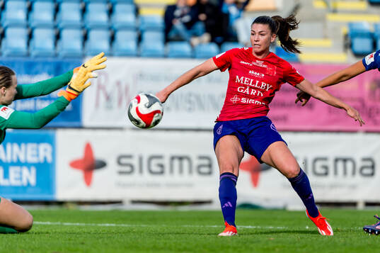 Trelleborgs målvakt Halle Elizabeth Mackiewicz och