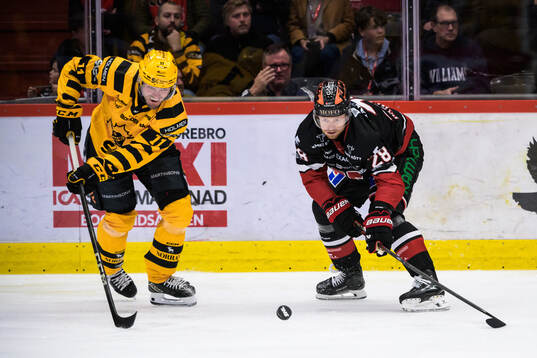 Skellefteås Max Lindholm och Örebros Linus Arnesson
