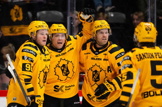 Skellefteås spelare jublar