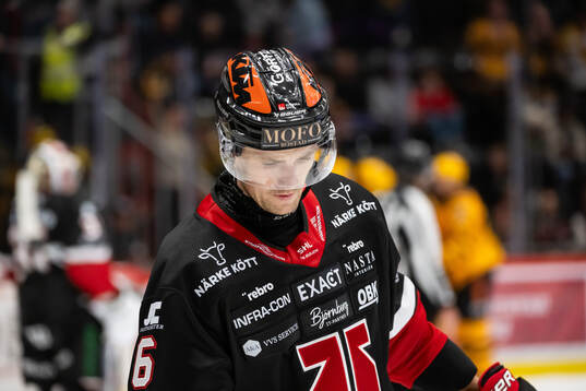 Örebros Filip Berglund deppar