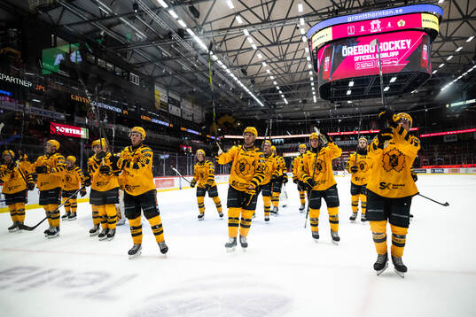Skellefteås spelare jublar
