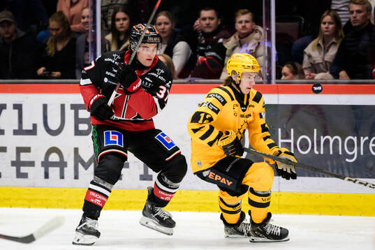 Örebros Glenn Gustafsson och Skellefteås Valter Lindberg