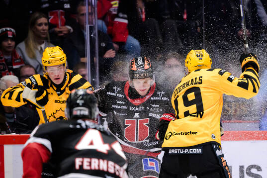 Skellefteås Rasmus Bergqvist och Martins Dzierkals