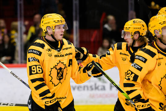 Skellefteås Rickard Hugg jublar
