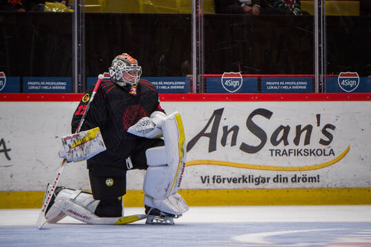 Brynäs målvakt Ludvig Persson