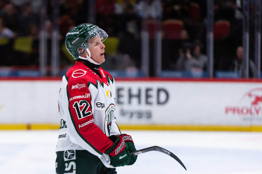Frölundas Max Friberg deppar