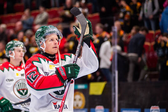 Frölundas Max Friberg deppar