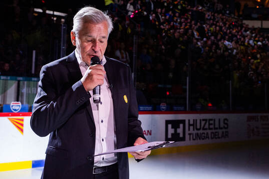 Brynäs speaker Kenth Larsson