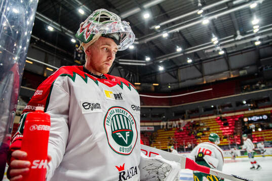 Frölundas målvakt Tobias Normann