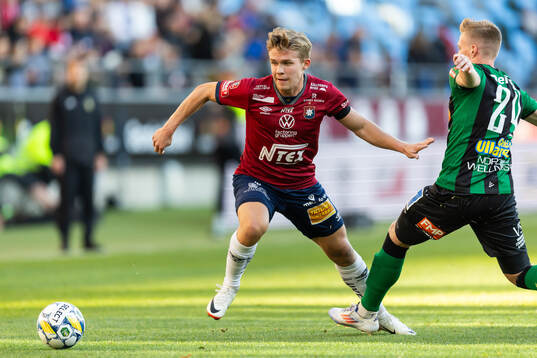 Örgrytes Isak Dahlqvist och Varbergs Emil Hellman