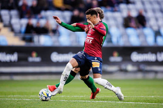 Örgrytes Tobias Sana och Varbergs Hampus Zackrisson