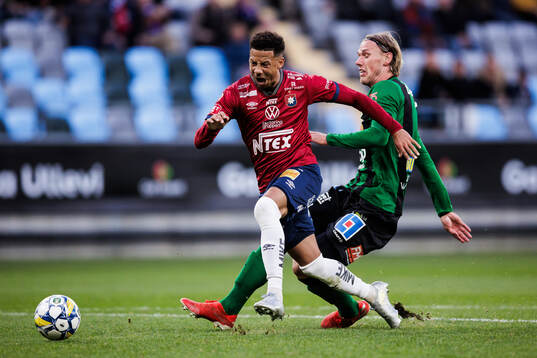 Örgrytes Tobias Sana och Varbergs Hampus Zackrisson