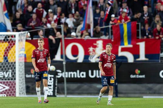 Örgrytes Christoffer Styffe och Anton Andreasson deppar