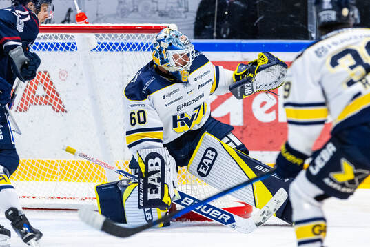 HV71s målvakt Hugo Alnefelt