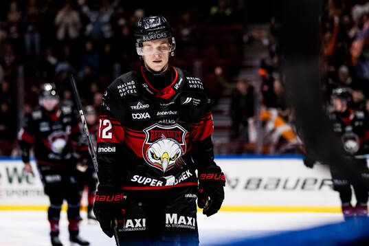 Malmö Redhawks Joona Ikonen deppar