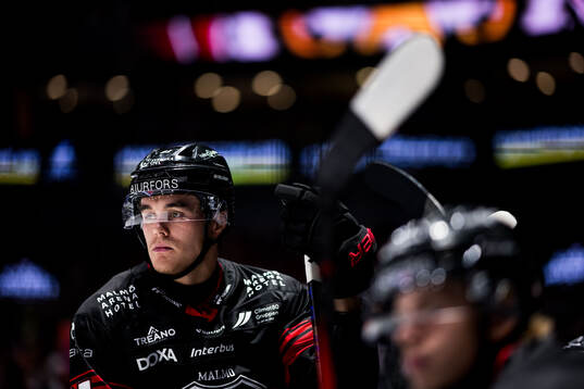 Malmö Redhawks Axel Sundberg deppar