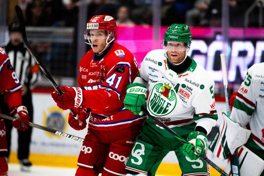 Timrås Maximilian Eisenmenger och Rögles Ludvig Claesson