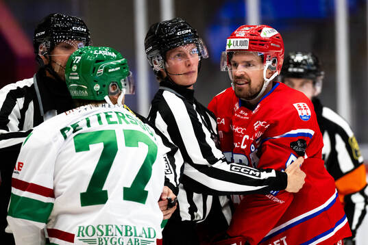Rögles Jesper Pettersson och Timrås Anton Lander